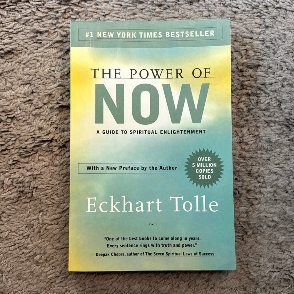 THE POWER OF NOW book